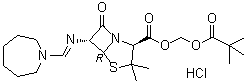 structure-of-Pivmecillinam-hydrochloride-CAS-32887-03-9