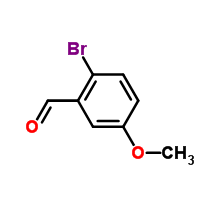 structure of 2-Bromo-5-methoxybenzaldehyde cas 7507-86-0