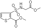 Methyl 3-[(methoxycarbonylmethyl)sulfamoyl]thiophene-2-carboxylate CAS 106820-63-7