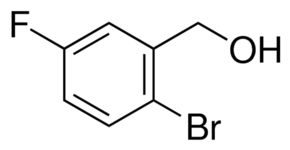 structure of 2-Bromo-5-fluorobenzyl alcohol CAS 202865-66-5
