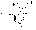 structure of 3-O-Ethyl-L-ascorbic acid CAS 86404-04-8