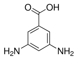 structure of 3,5-Diaminobenzoic Acid CAS 535-87-5