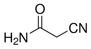 structure of Cyanoacetamide CAS 107-91-5