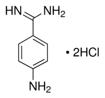 structure of 4-Aminobenzamidine dihydrochloride CAS 2498-50-2