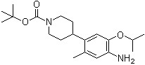 tert-Butyl 4-(4-amino-5-isopropoxy-2-methylphenyl)piperidine-1-carboxylate CAS 1032903-63-1 tert-Butyl 4-(4-amino-5-isopropoxy-2-methylphenyl)piperidine-1-carboxylate CAS 1032903-63-1