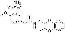 (R)-5-(2-(2-(2-ethoxyphenoxy)ethylamino)propyl)-2-methoxybenzenesulfonamide CAS 106133-20-4