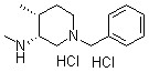 (3R,4R)-N,4-Dimethyl-1-(phenylmethyl)-3-piperidinamine hydrochloride CAS 1062580-52-2