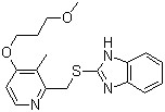 2-{[4-3methoxypropoxy]-3-methylpyridine-2-yl}-methythio}1H-benzimidazole CAS 117977-21-6