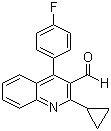 2-Cyclopropyl-4-(4-fluorophenyl)-3-Quinolinecarboxaldehyde CAS 121660-37-5