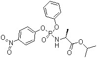 N-[(S)-(4-Nitrophenoxy)phenoxyphosphinyl]-L-alanine 1-methylethyl ester CAS 1256490-31-9