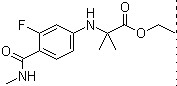 ethyl 2-(3-fluoro-4-(MethylcarbaMoyl)phenylaMino)-2-Methylpropanoate CAS 1258638-92-4 ethyl 2-(3-fluoro-4-(MethylcarbaMoyl)phenylaMino)-2-Methylpropanoate CAS 1258638-92-4