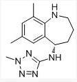 1H-?1-?Benzazepin-?5-?amine, 2,?3,?4,?5-?tetrahydro-?7,?9-?dimethyl-?N-?(2-?methyl-?2H-?tetrazol-?5-?yl)?-?, (5S)?- CAS 1259393-33-3 1H-?1-?Benzazepin-?5-?amine, 2,?3,?4,?5-?tetrahydro-?7,?9-?dimethyl-?N-?(2-?methyl-?2H-?tetrazol-?5-?yl)?-?, (5S)?- CAS 1259393-33-3