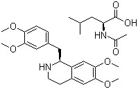 R-Tetrahydropapaverine N-acetyl-L-leucinate CAS 141109-12-8 R-Tetrahydropapaverine N-acetyl-L-leucinate CAS 141109-12-8