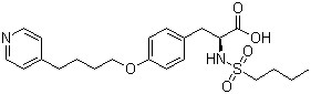 N-Butylsulfonyl-O-(4-(4-pyridinyl)butyl)-L-tyrosine CAS 149490-61-9
