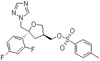 Posa-12 
((3S,5R)-5-((1H-1,2,4-triazol-1-yl)methyl)-5-(2,4-difluorophenyl)tetrahydrofuran-3-yl)methyl 4-methylbenzenesulfonate CAS 149809-43-8