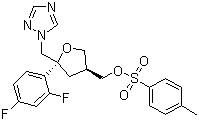 Posa-12
((3S,5R)-5-((1H-1,2,4-triazol-1-yl)methyl)-5-(2,4-difluorophenyl)tetrahydrofuran-3-yl)methyl 4-methylbenzenesulfonate CAS 149809-43-8 Posa-12
((3S,5R)-5-((1H-1,2,4-triazol-1-yl)methyl)-5-(2,4-difluorophenyl)tetrahydrofuran-3-yl)methyl 4-methylbenzenesulfonate CAS 149809-43-8