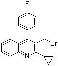 2-Cyclopropyl-4-(4-fluorophenyl)-quinolyl-3-MethylBromide CAS 154057-56-4