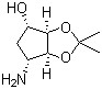 (3aR,4S,6R,6aS)-6-amino-2,2-dimethyltetrahydro-3aH-cyclopenta[d][1,3]dioxol-4-ol CAS 155899-66-4