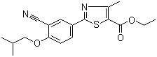 Ethyl 2-(3-cyano-4-isobutoxyphenyl)-4-methyl-5-thiazolecarboxylate CAS 160844-75-7 Ethyl 2-(3-cyano-4-isobutoxyphenyl)-4-methyl-5-thiazolecarboxylate CAS 160844-75-7