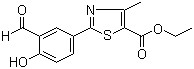 Ethyl 2-(3-formyl-4-hydroxyphenyl)-4-methyl thiazole-5-carboxylate CAS 161798-01-2
