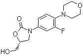 (5R)-3-(3-Fluoro-4-(4-morpholinyl)phenyl)-5-hydroxymethyl-2-oxazolidione CAS 168828-82-8