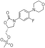 (R)-[3-(3-Fluoro-4-morpholinophenyl)-2-oxo-5-oxazolidinyl]methyl methanesulfonate CAS 174649-09-3