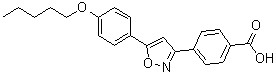 4-(5-(4-(Pentyloxy)phenyl)isoxazol-3-yl)benzoic acid    Micafungin Intermediate CAS 179162-55-1