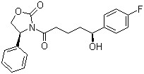 (4S)-3-[(5R)-5-(4-Fluorophenyl)-5-Hydroxypentanoyl]-4-pheny-1,3-oxzolidin-2-One CAS 189028-95-3