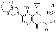 Moxifloxacin hydrochloride monohydrate CAS 192927-63-2