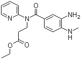 ¦Â-Alanine, N-[3-amino-4-(methylamino)benzoyl]-N-2-pyridinyl-, ethyl ester CAS 212322-56-0