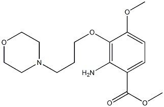 Methyl 2-amino-4-methoxy-3-(3-morpholinopropoxy)benzoate CAS 214472-41-0