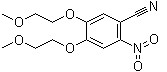 4,5-bis(2-methoxyethoxy)-2-nitrobenzonitrile CAS 236750-65-5 4,5-bis(2-methoxyethoxy)-2-nitrobenzonitrile CAS 236750-65-5