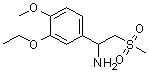 1-(3-Ethoxy-4-methoxyphenyl)-2-methylsulfonylethylamine CAS 253168-94-4 1-(3-Ethoxy-4-methoxyphenyl)-2-methylsulfonylethylamine CAS 253168-94-4