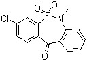 3-Chloro-6-methyl-dibenzo[c,f][1,2]thiazepin-11(6H)-one 5,5-dioxide CAS 26638-53-9
