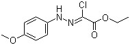 Acetic acid, 2-chloro-2-[2-(4-methoxyphenyl)hydrazinylidene], ethyl ester CAS 27143-07-3