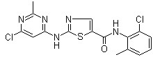 N-(2-Chloro-6-methylphenyl)-2-[(6-chloro-2-methyl-4-pyrimidinyl)amino]-5-thiazolecarboxamide CAS 302964-08-5