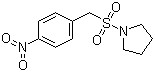 1-(4-Nitrophenylmethanesulfonyl)pyrrolidine CAS 340041-91-0