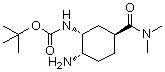 tert-butyl (1R,2S,5S)-2-amino-5-(dimethylcarbamoyl)cyclohexylcarbamate CAS 365998-36-3