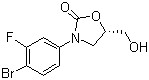 (5R)-3-(4-Bromo-3-fluorophenyl)-5-hydroxymethyloxazolidin-2-one CAS 444335-16-4