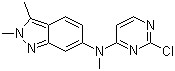 N-(2-Chloropyrimidin-4-yl)-N,2,3-trimethyl-2H-indazol-6-amine CAS 444731-75-3