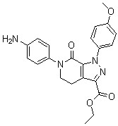 ethyl 6-(4-aMinophenyl)-1-(4-Methoxyphenyl)-7-oxo-4,5,6,7-tetrahydro-1H-pyrazolo[3,4-c]pyridine-3-carboxylate CAS 503615-07-4