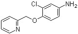 3-Chloro-4-[(pyridin-2-yl)methyloxy]aniline CAS 524955-09-7