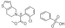 Clopidogrel benzenesulfonate CAS 744256-69-7 Clopidogrel benzenesulfonate CAS 744256-69-7
