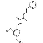 N1-2,4-dimethoxybenzyl-N2-2-pyridin-2-ylethyloxalamide CAS 745047-53-4