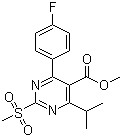 4-(4-fluorophenyl)-6-isopropyl-2-(methylsulfonyl)pyrimidine-5-carboxylate CAS 799842-06-1 4-(4-fluorophenyl)-6-isopropyl-2-(methylsulfonyl)pyrimidine-5-carboxylate CAS 799842-06-1