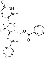 3′,5′-Di-O-benzoyl-2′-deoxy-2′-fluoro-2′-methyluridine CAS 863329-65-1