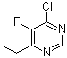 structure of 4-Chloro-6-ethyl-5-fluoropyrimidine CAS 137234-74-3