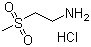 2-Aminoethylmethylsulfonehydrochloride CAS 104458-24-4