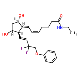 DECHLORO DIHYDROXYDIFLUORO ETHYLCLOPROSTENOLAMIDE CAS 1185851-52-8 DECHLORO DIHYDROXYDIFLUORO ETHYLCLOPROSTENOLAMIDE CAS 1185851-52-8