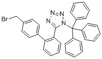 N-(Tm)-5-(4′-bromomethylbiphenyl-2-yl ) tetrazole(TTBB) CAS 124750-51-2 N-(Tm)-5-(4′-bromomethylbiphenyl-2-yl ) tetrazole(TTBB) CAS 124750-51-2